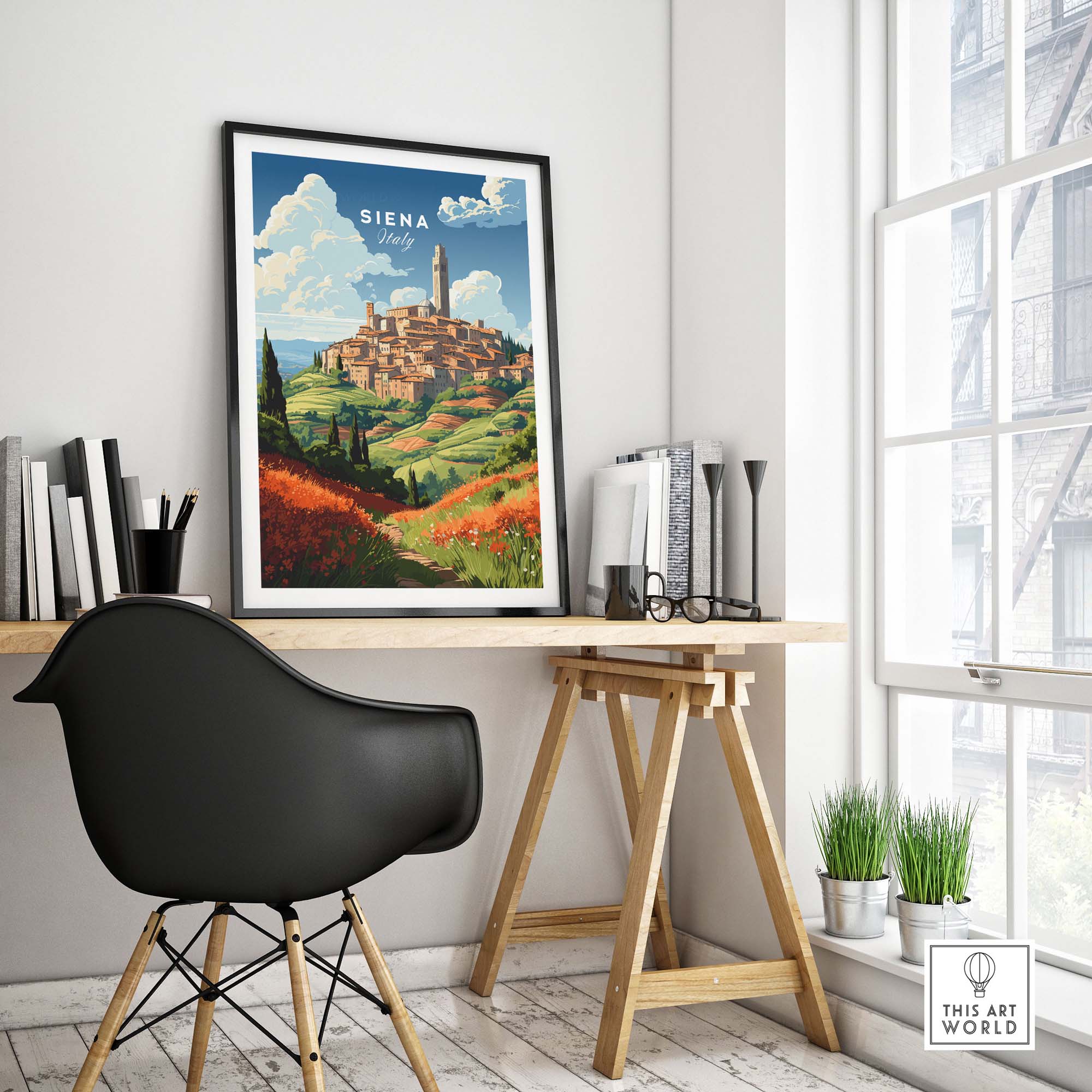 Siena Italy Poster