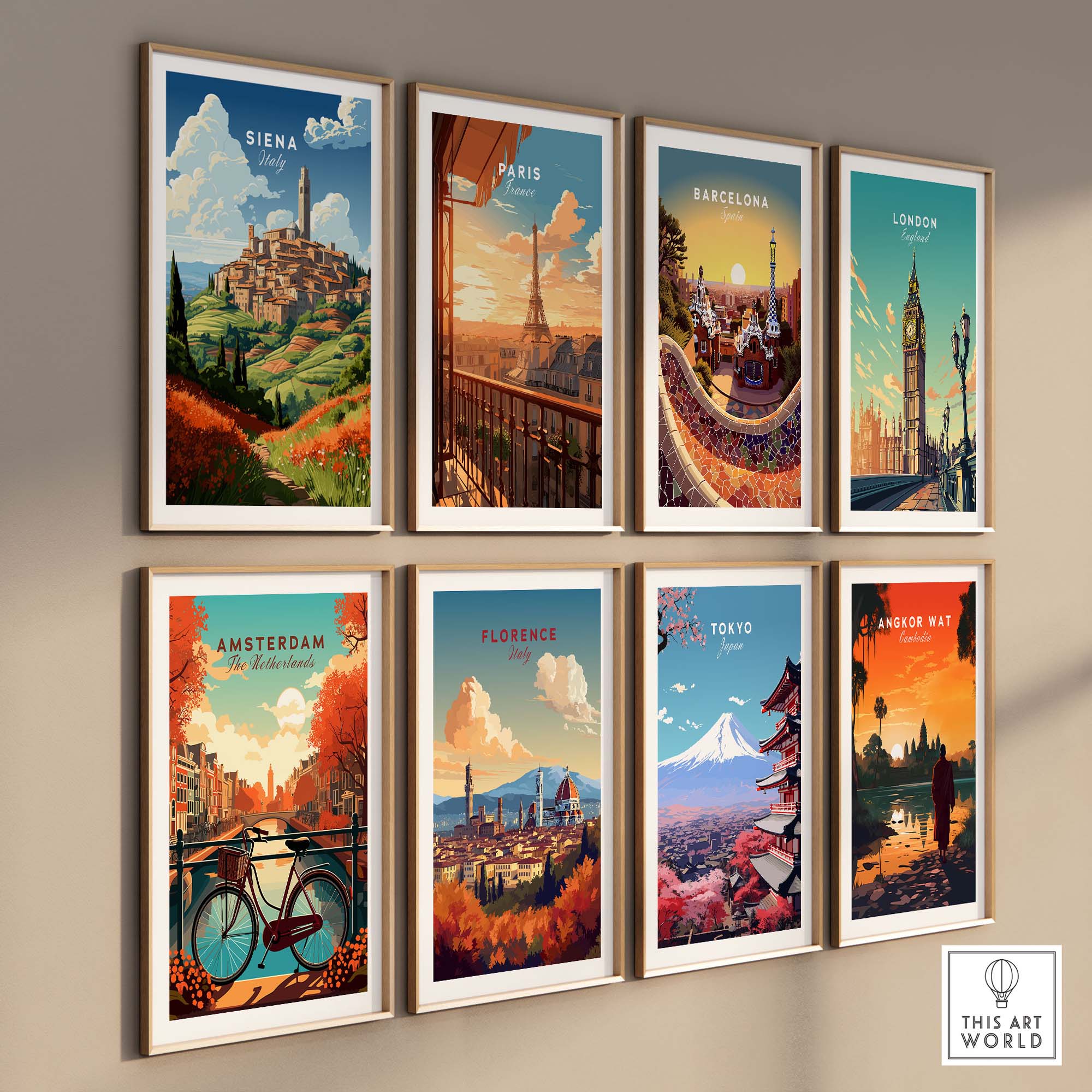 Siena Italy Poster
