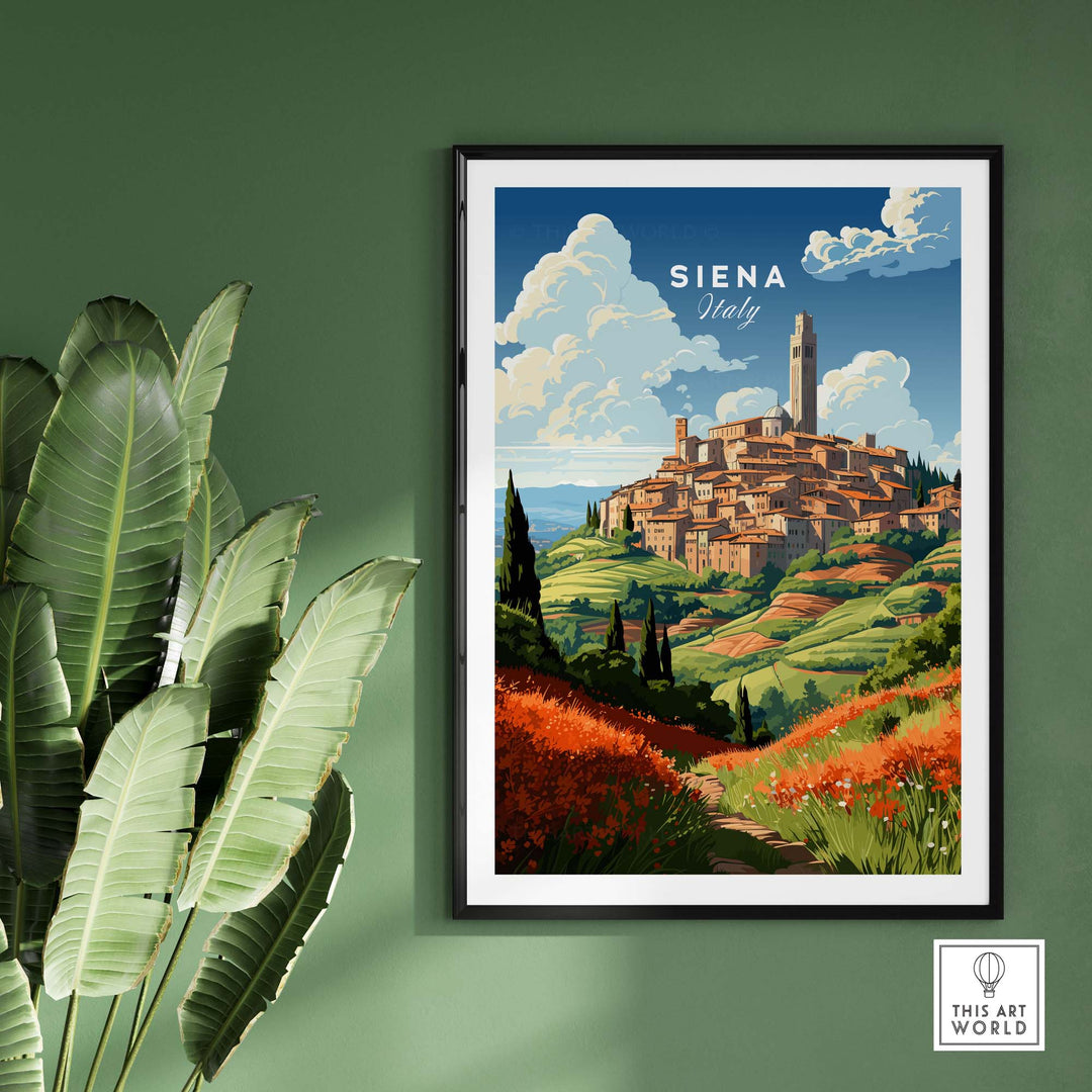 Siena Italy Poster