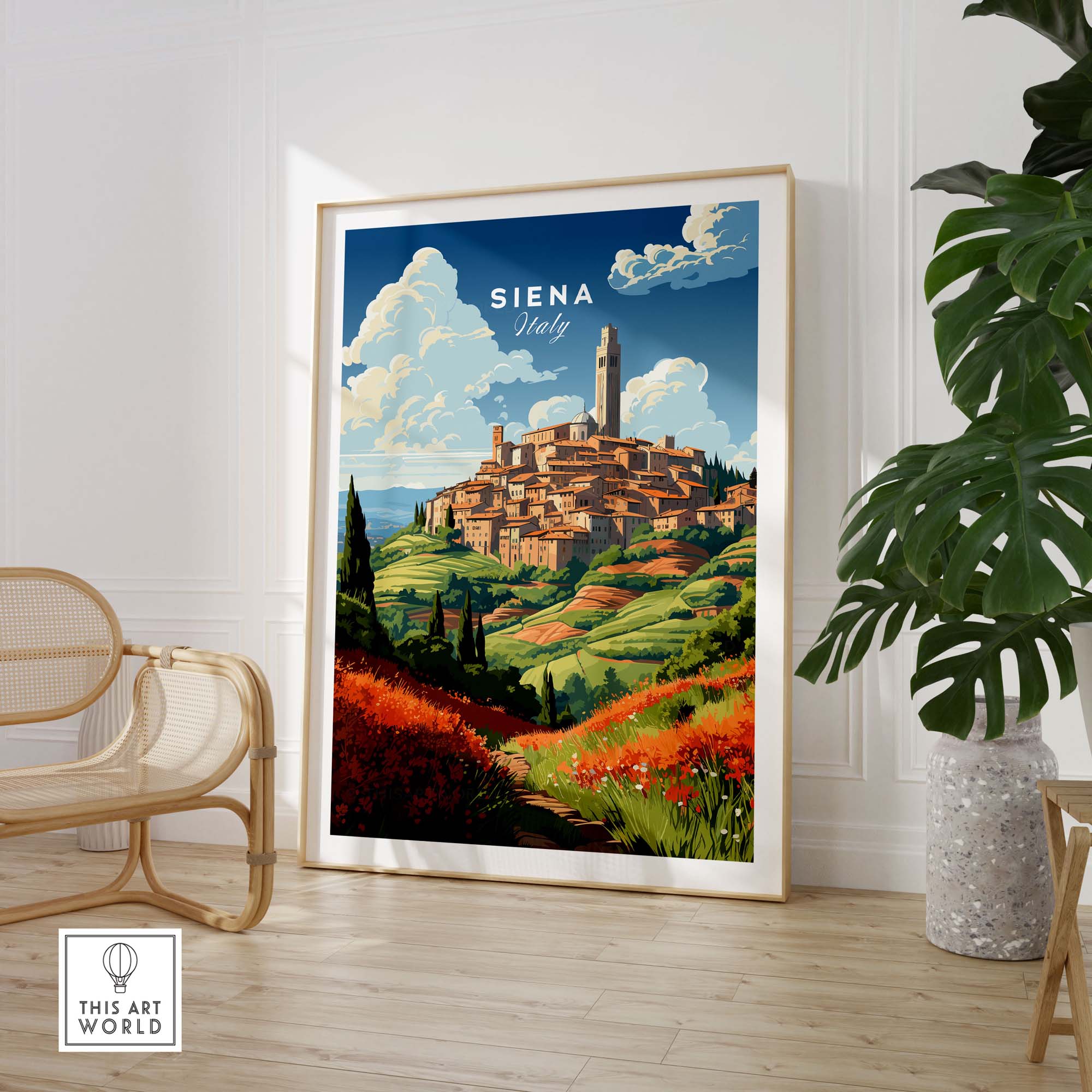 Siena Italy Poster
