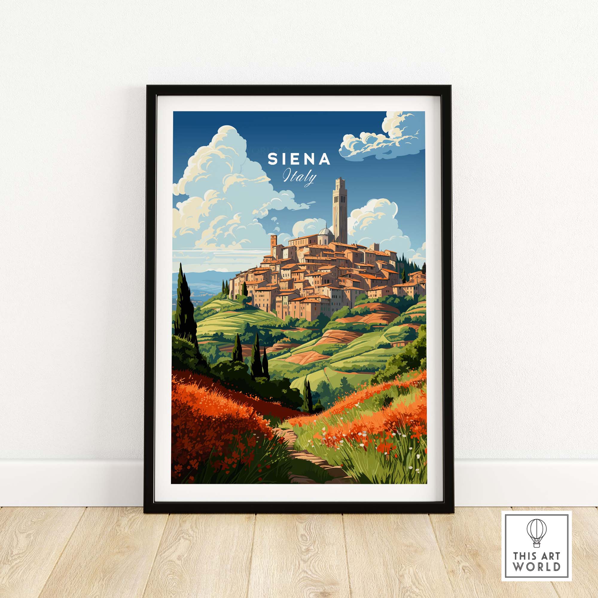 Siena Italy Poster