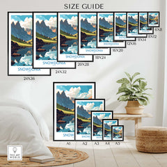 Snowdonia Poster National Park