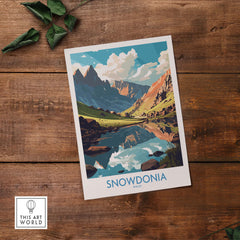 Snowdonia Poster National Park