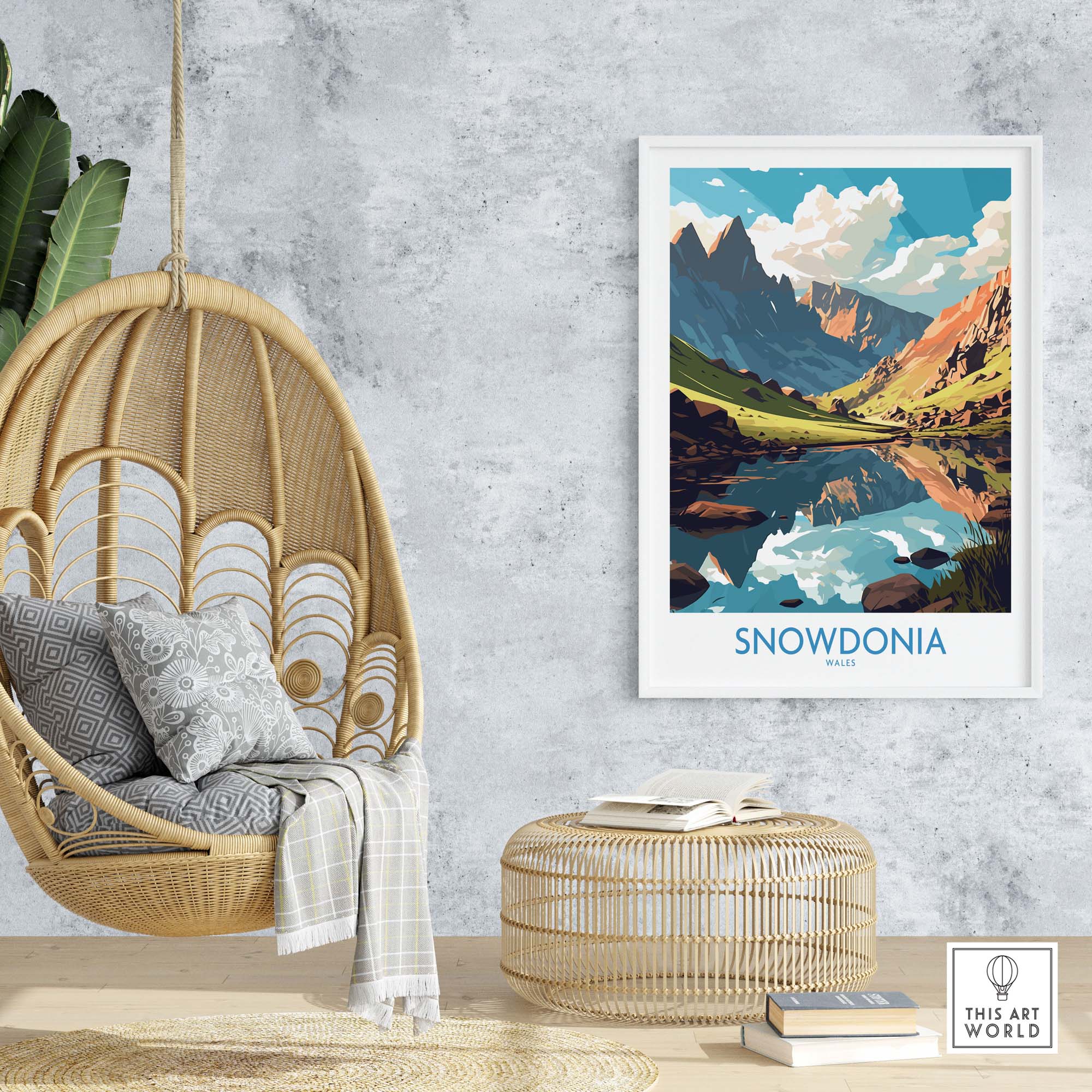 Snowdonia Poster National Park