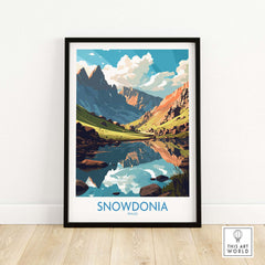 Snowdonia Poster National Park