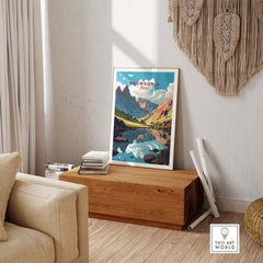 Snowdonia Print National Park