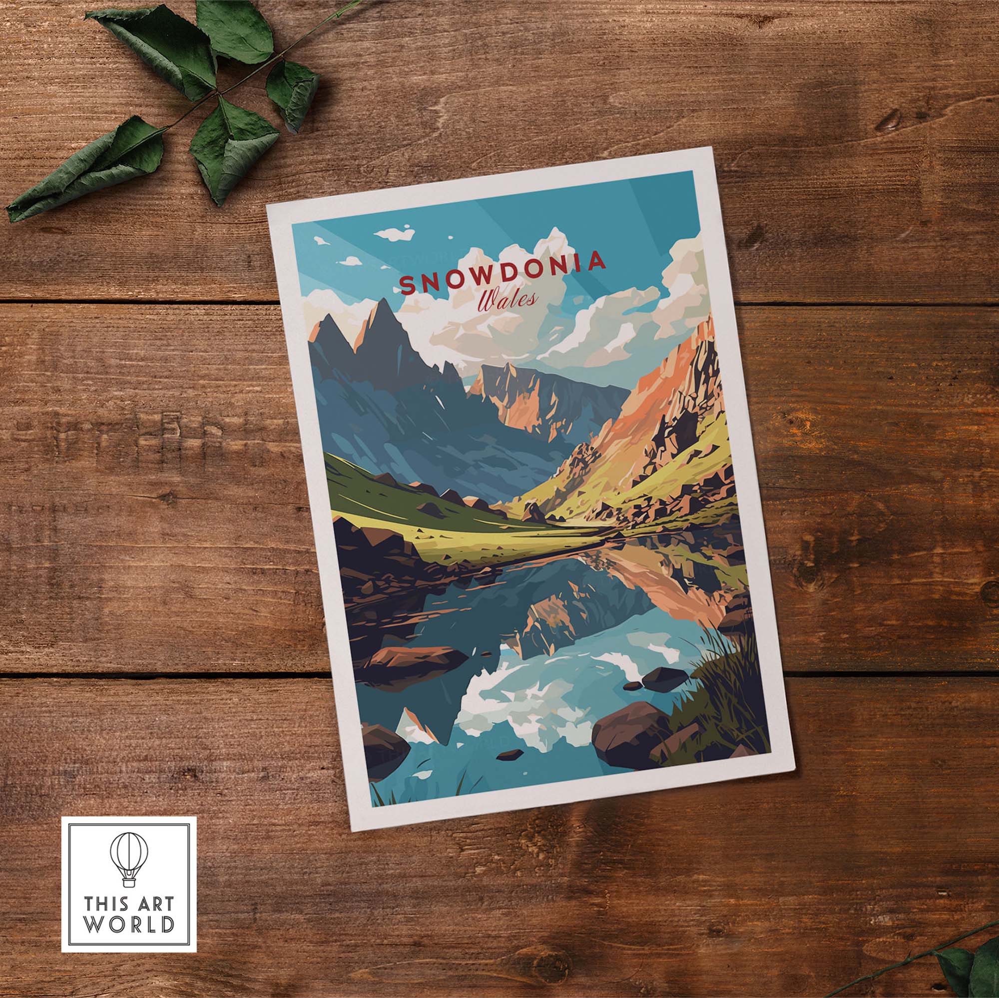 Snowdonia Print National Park