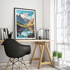 Snowdonia Print National Park