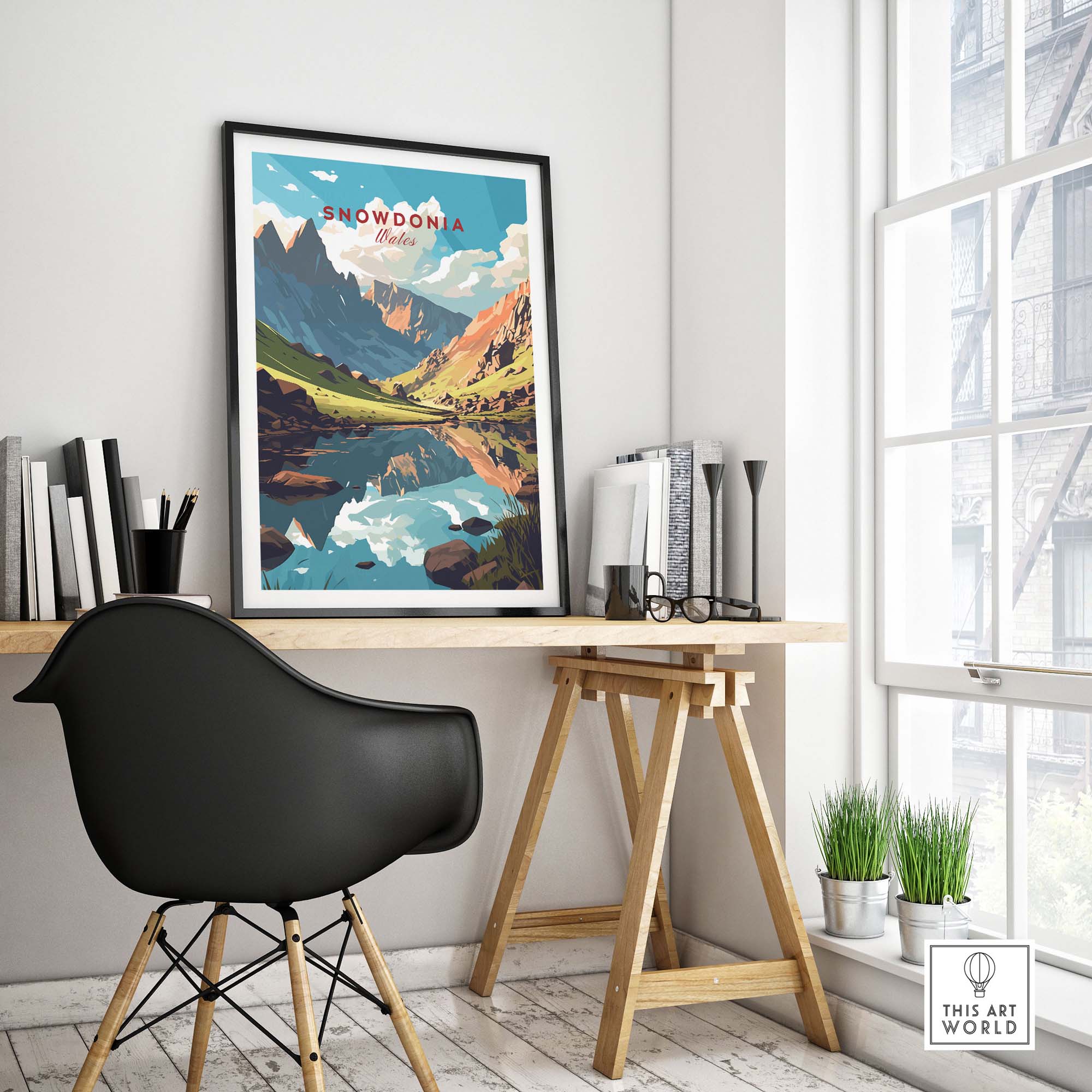Snowdonia Print National Park
