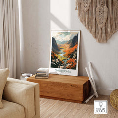 Snowdonia Wales Poster