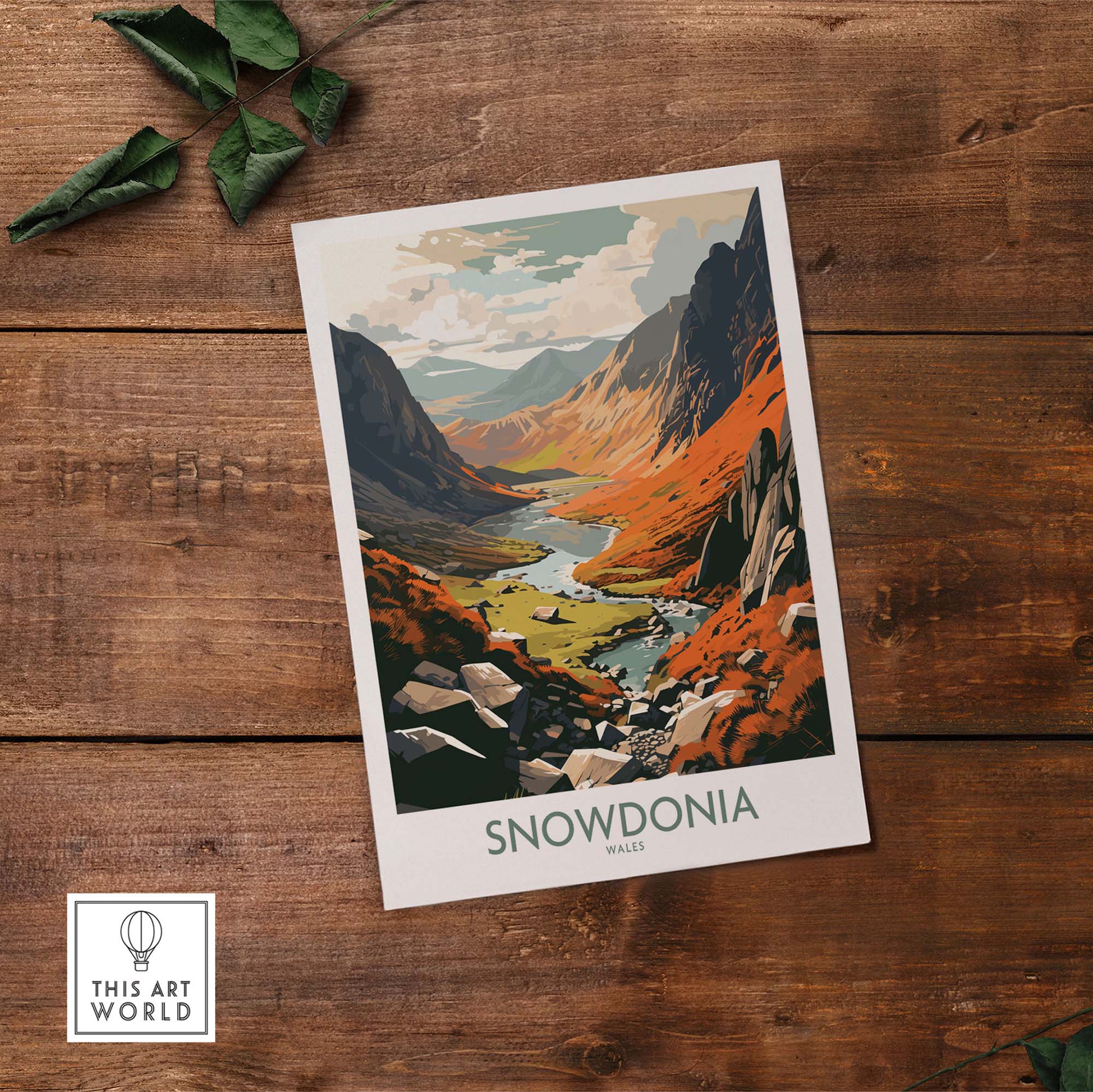 Snowdonia Wales Poster