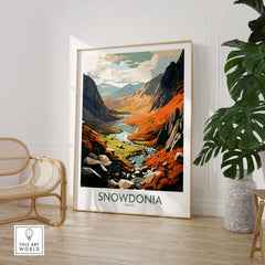 Snowdonia Wales Poster