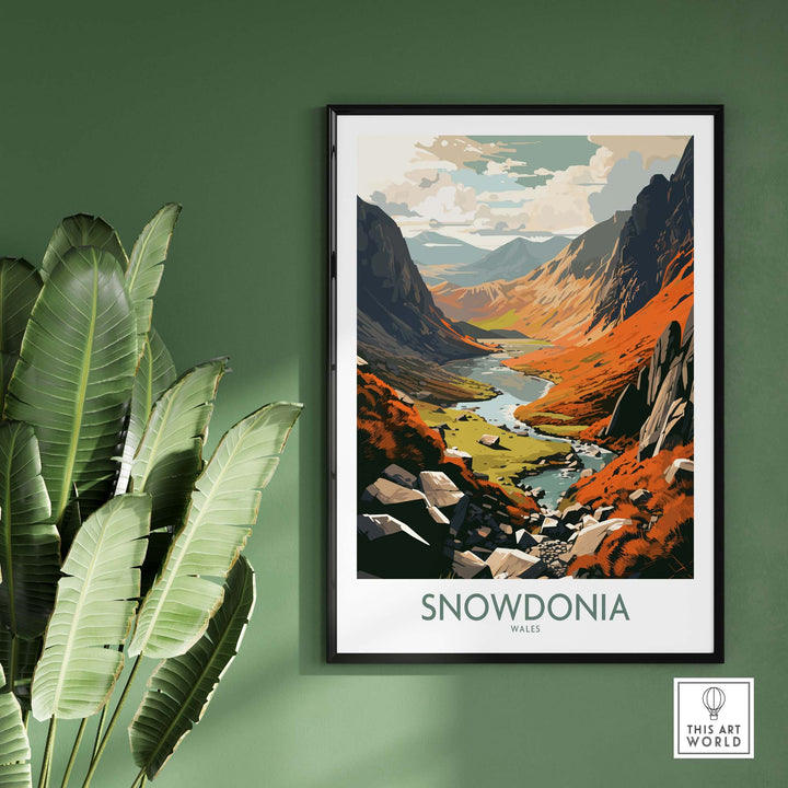 Snowdonia Wales Poster