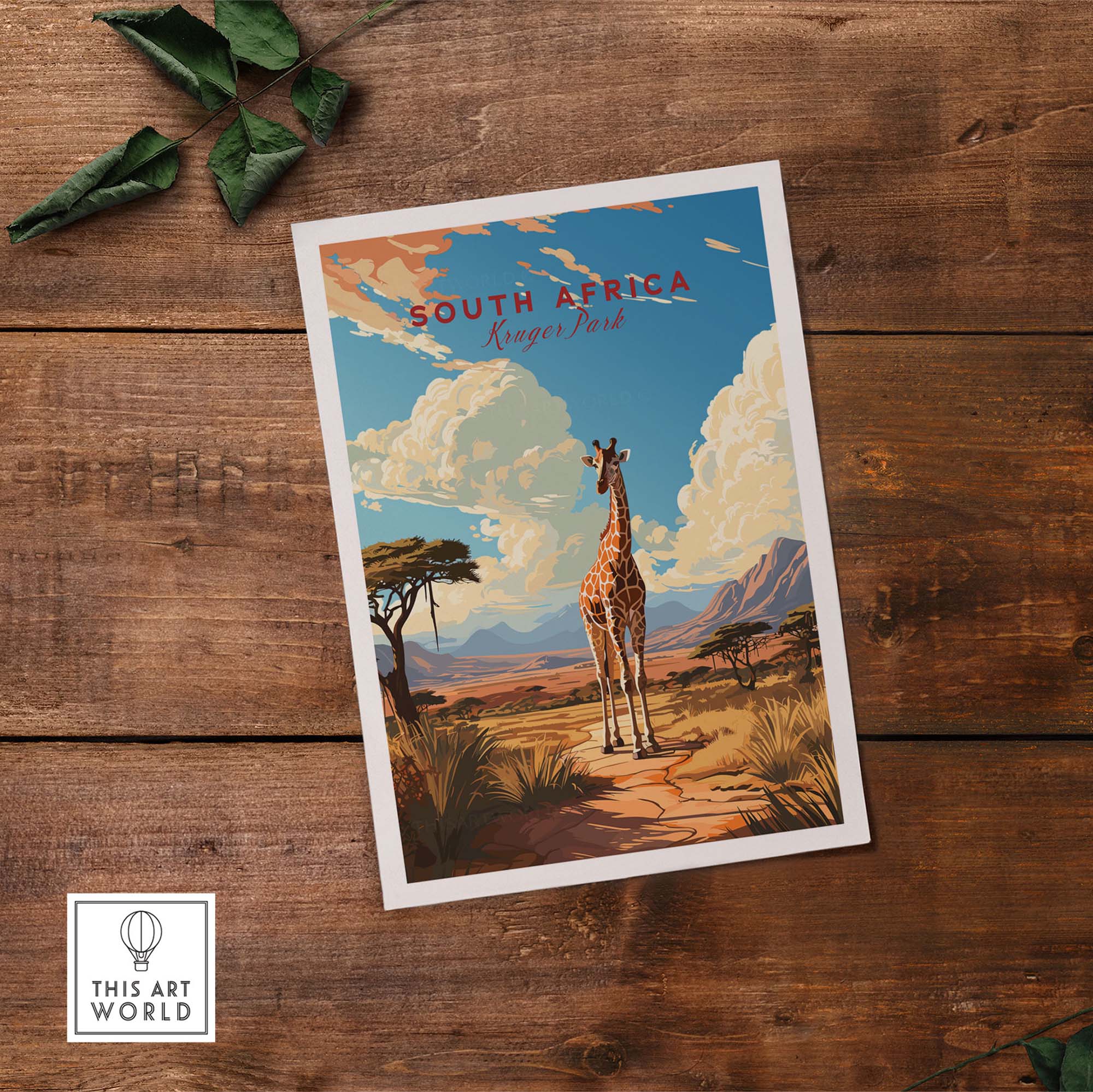 South Africa Art Print