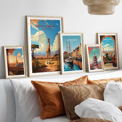 South Africa Art Print