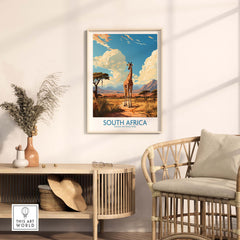 South Africa Print