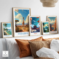 South Africa Print