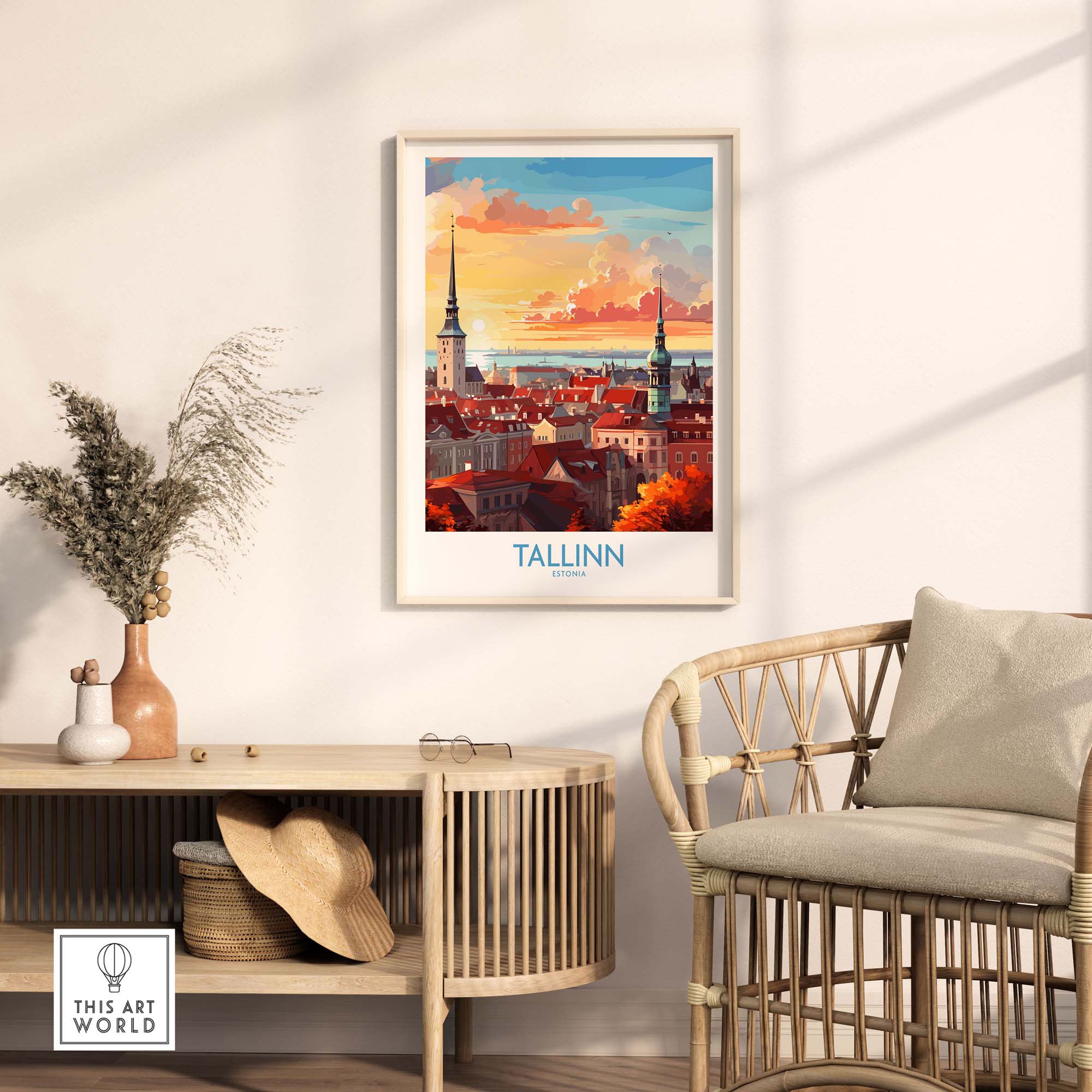 Tallinn Poster Estonia