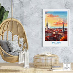 Tallinn Poster Estonia