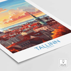 Tallinn Poster Estonia