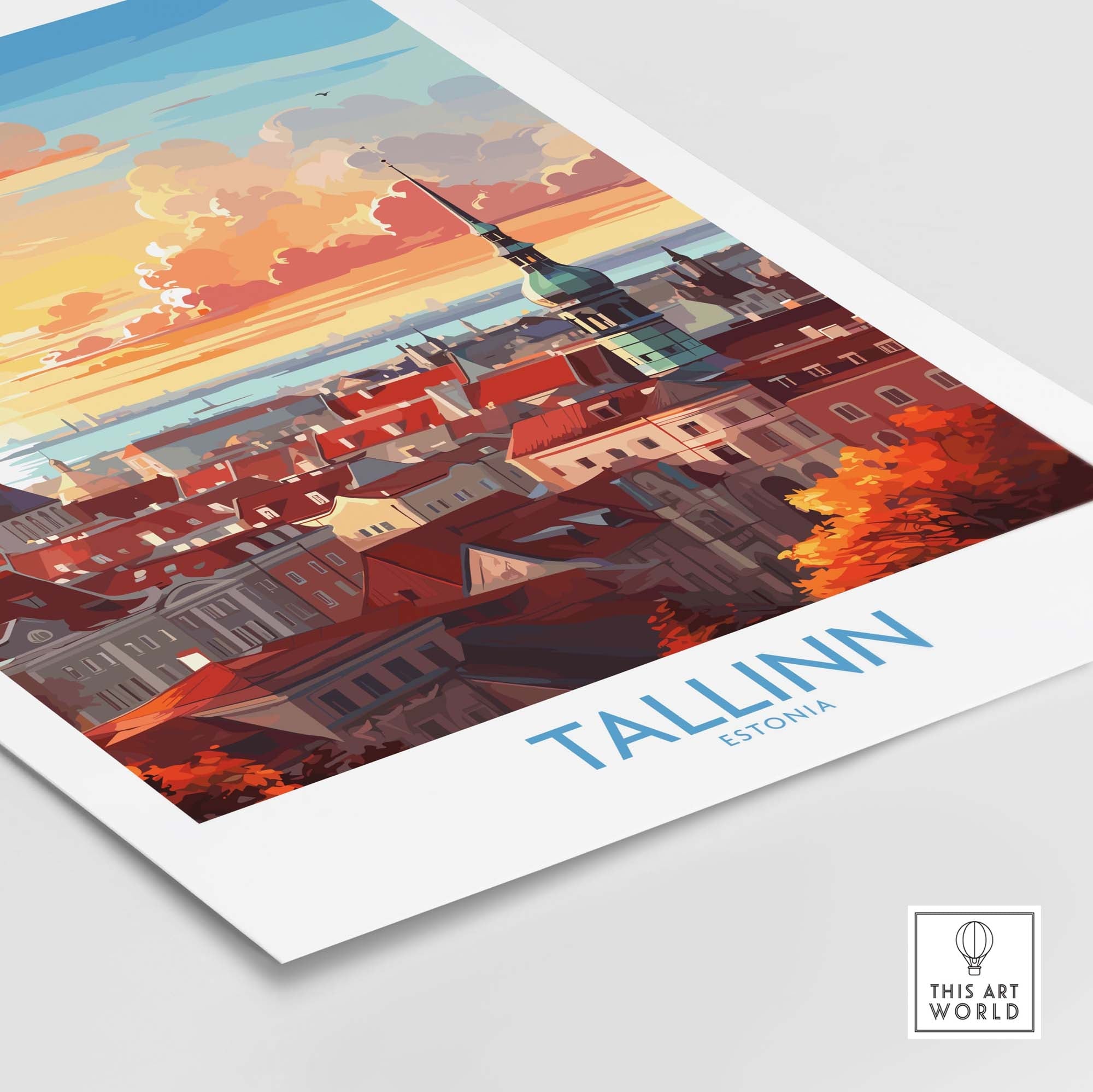 Tallinn Poster Estonia