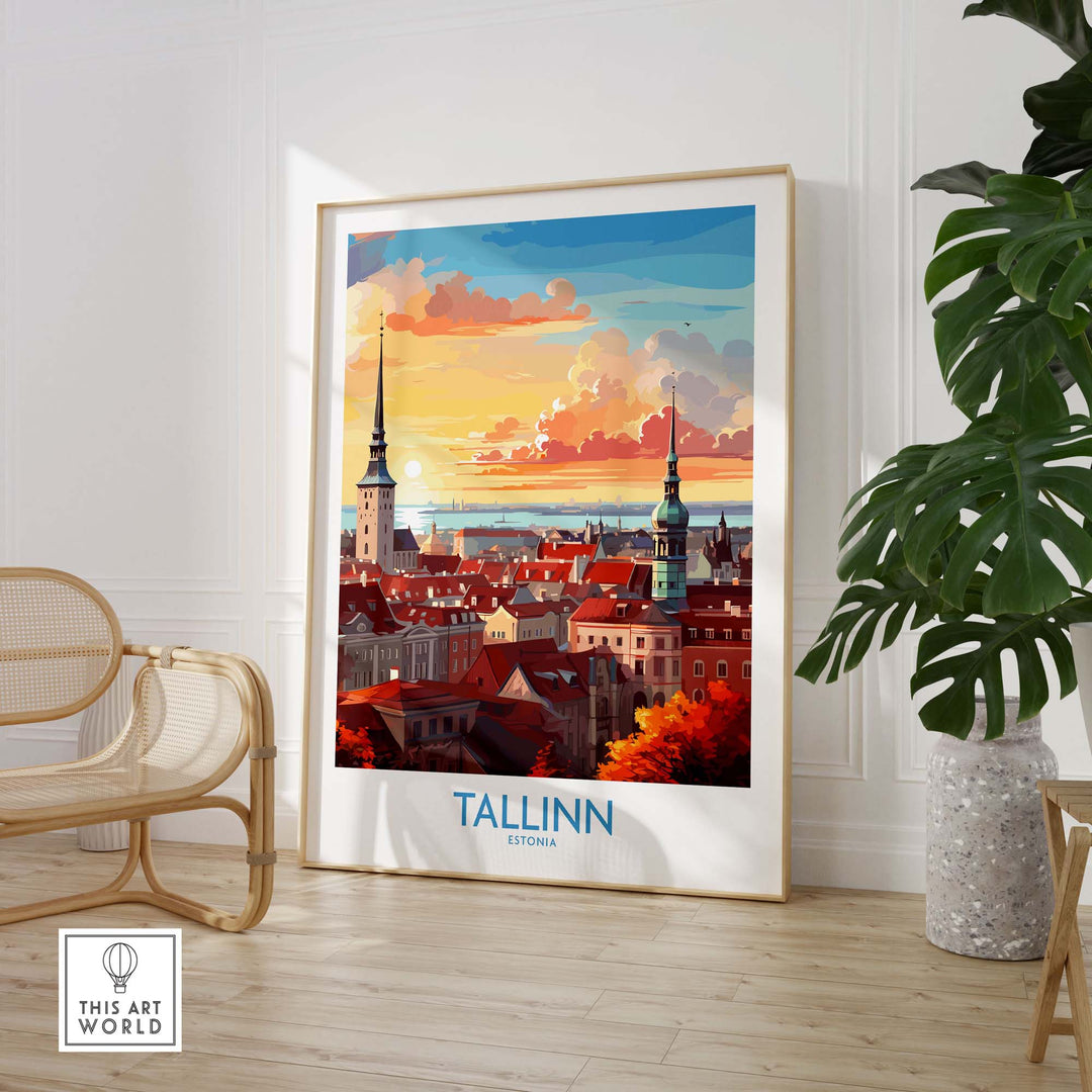 Tallinn Poster Estonia