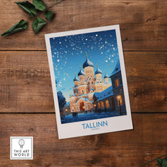 Tallinn Wall Art Print