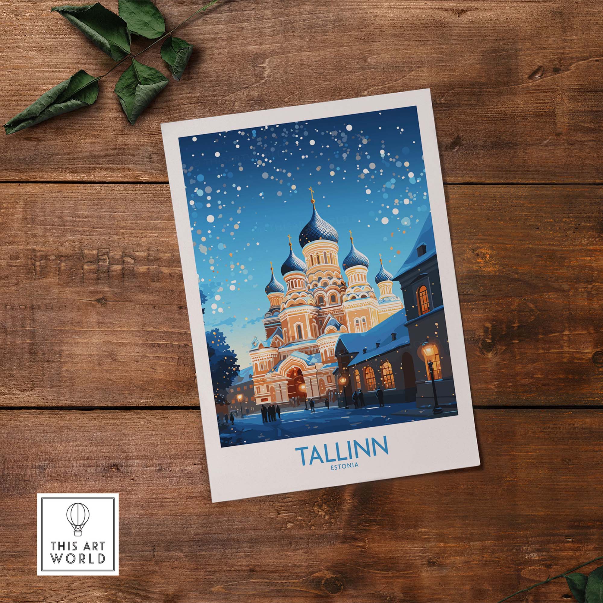 Tallinn Wall Art Print