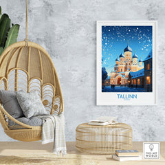 Tallinn Wall Art Print