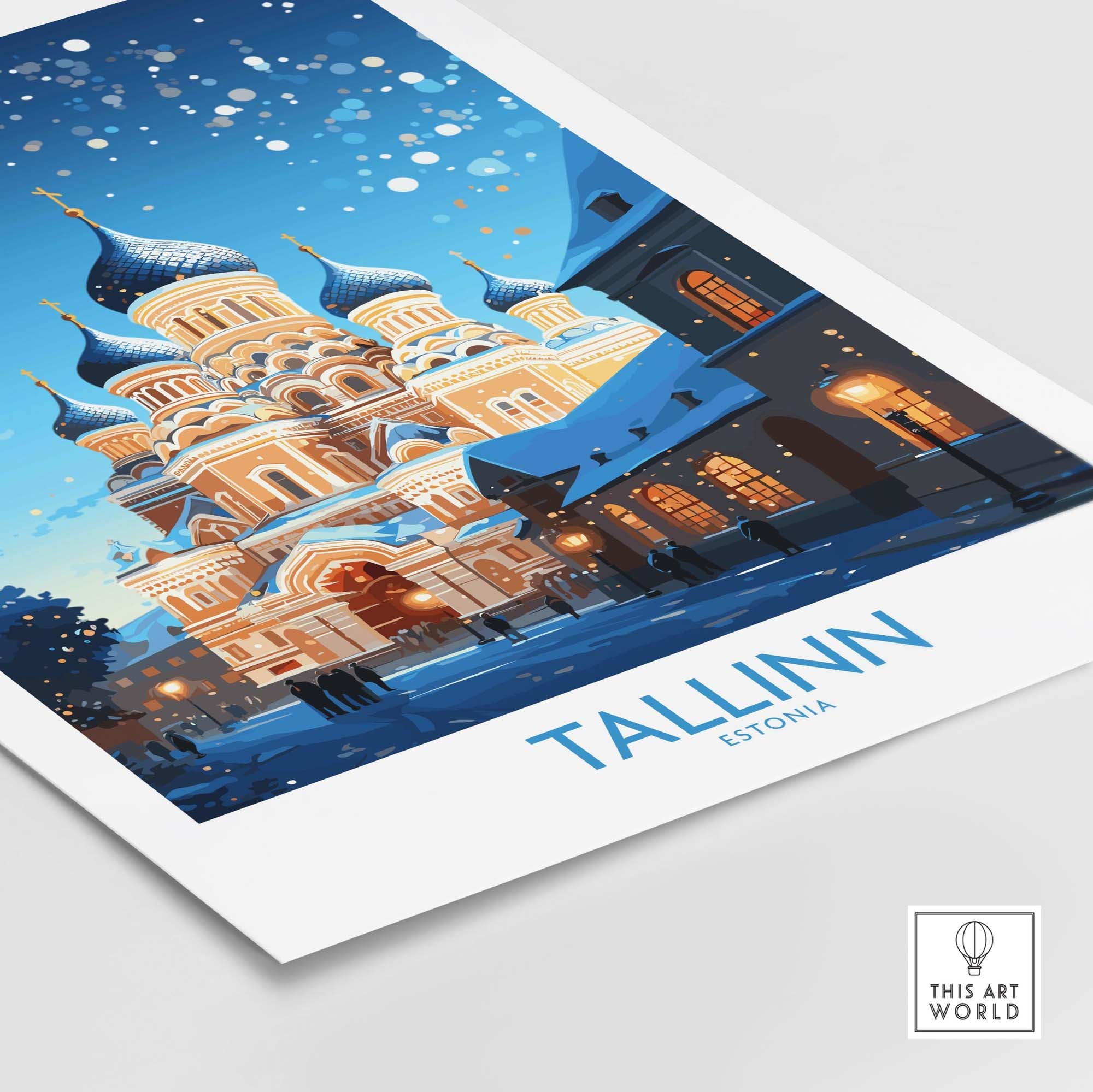 Tallinn Wall Art Print