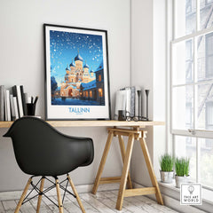 Tallinn Wall Art Print
