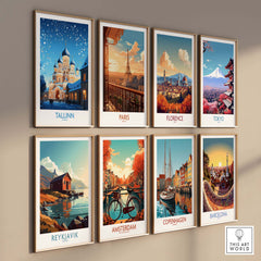 Tallinn Wall Art Print