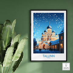 Tallinn Wall Art Print