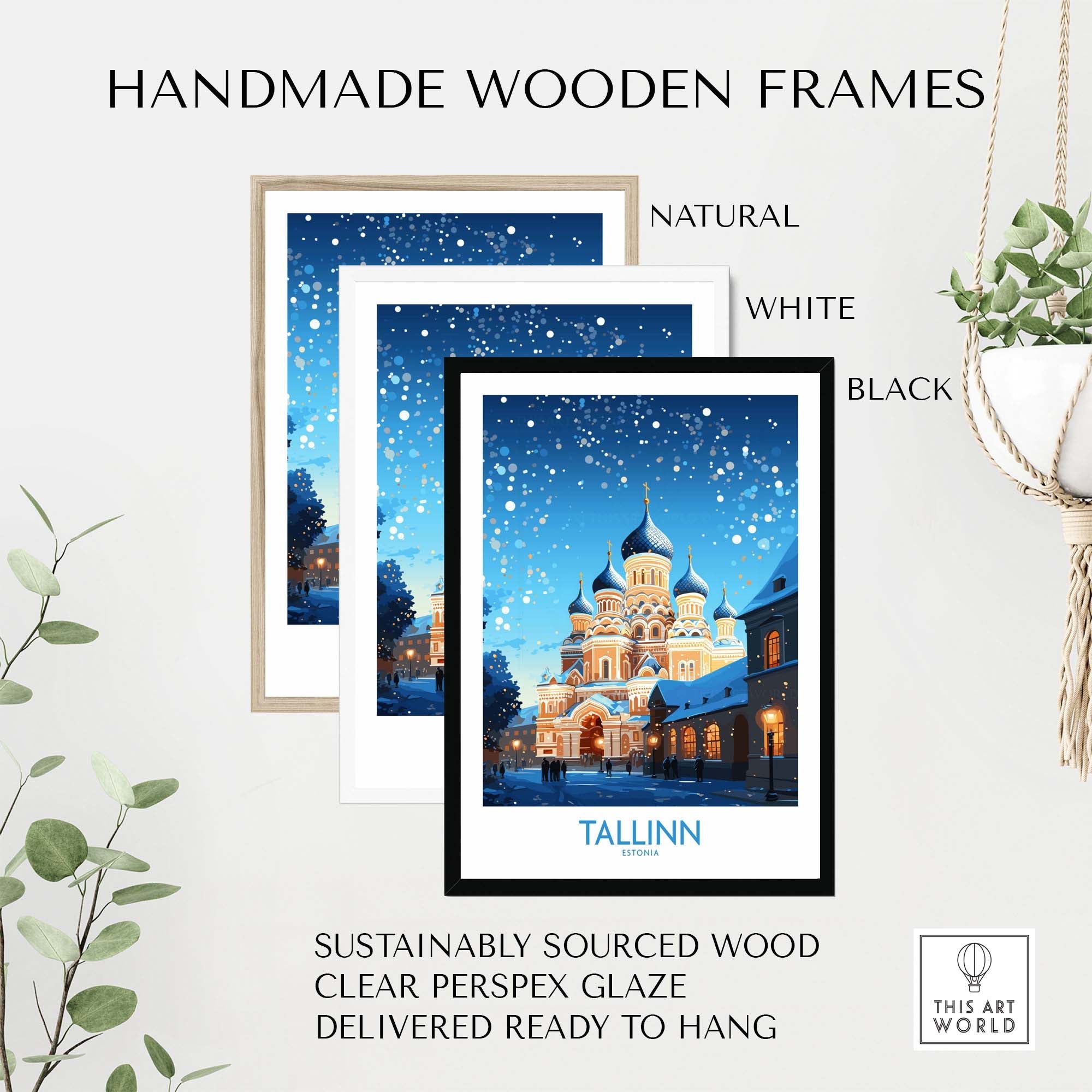 Tallinn Wall Art Print