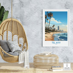 Tel Aviv Art Print