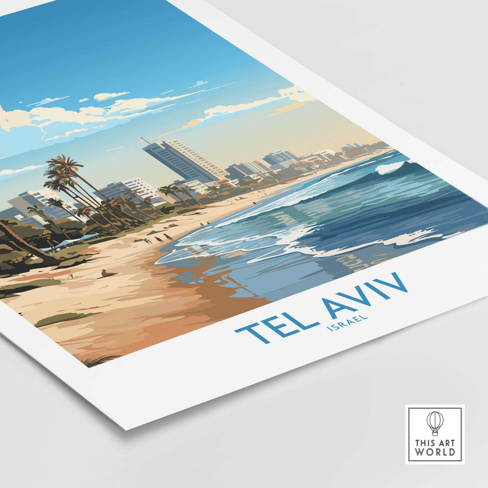 Tel Aviv Art Print
