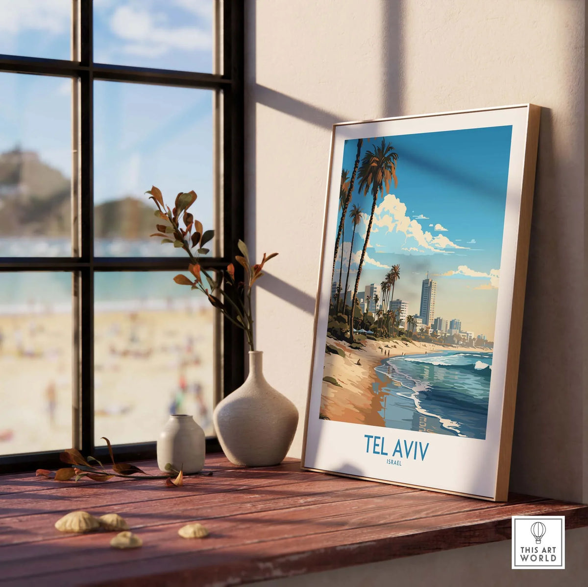 Tel Aviv Art Print
