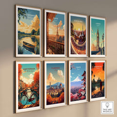 The Broads National Park Wall Art featuring scenic landscapes and picturesque waterways.