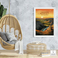 Theodore Roosevelt National Park Art Print