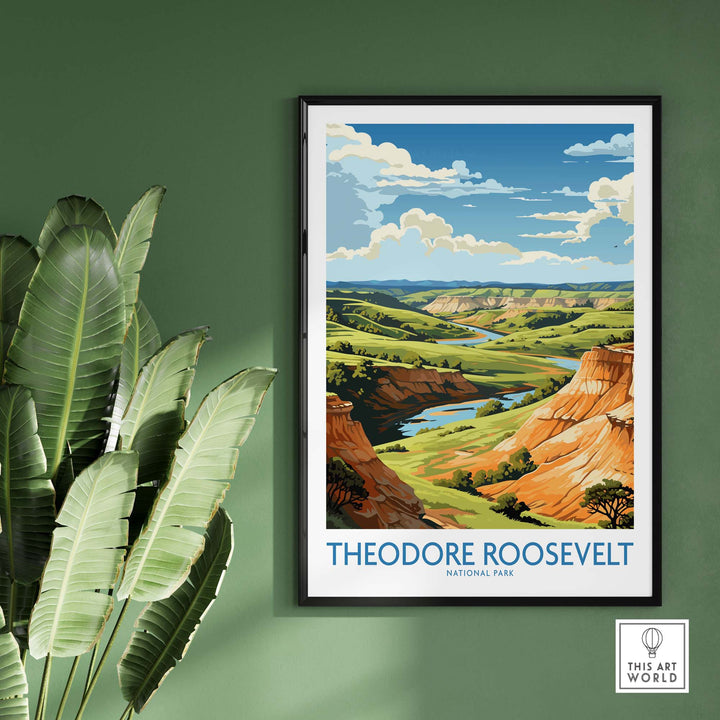 Theodore Roosevelt National Park Print