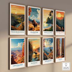 Theodore Roosevelt National Park Wall Art