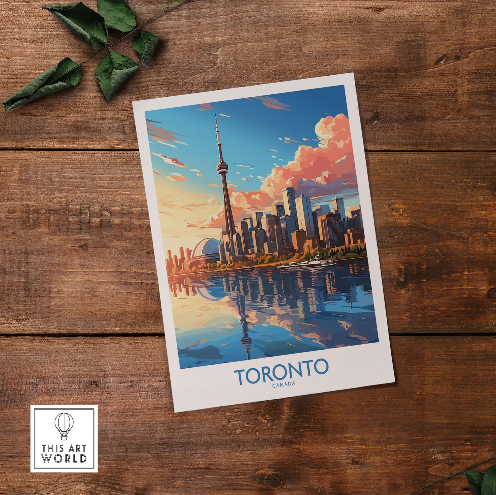 Toronto Wall Art Print
