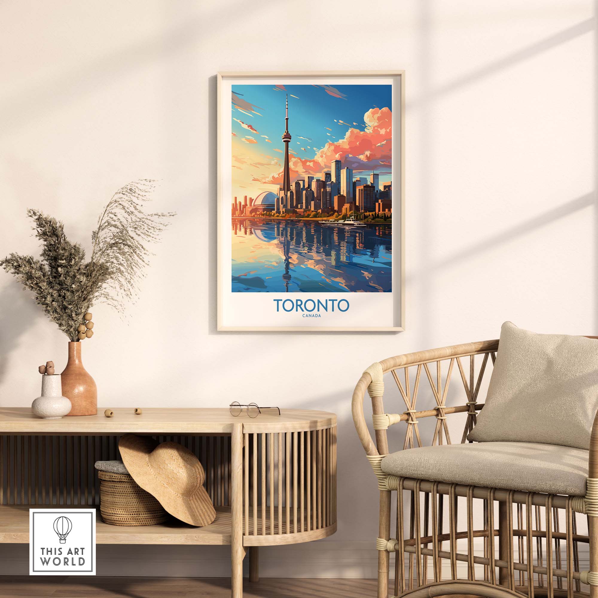 Toronto Wall Art Print