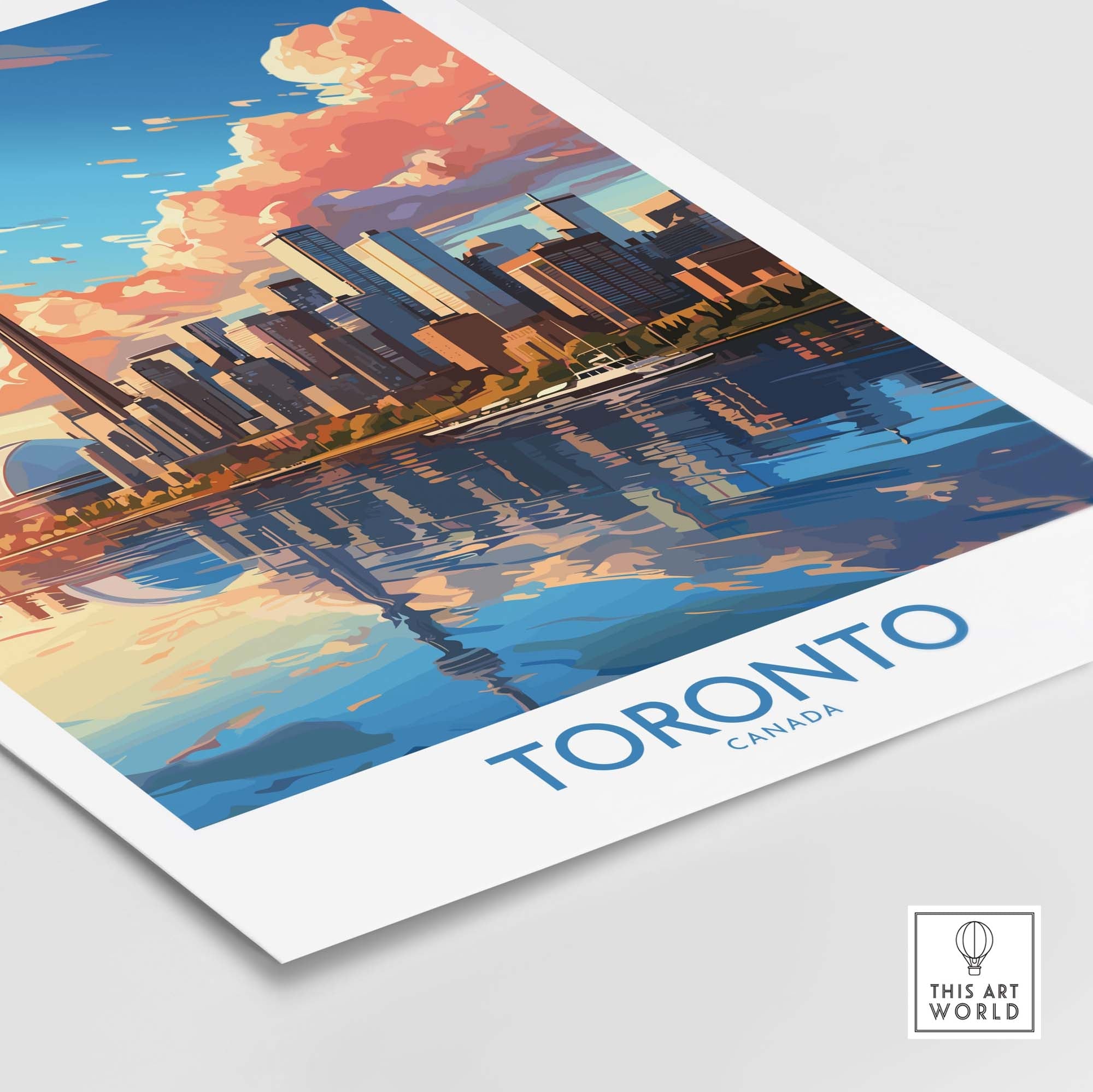 Toronto Wall Art Print