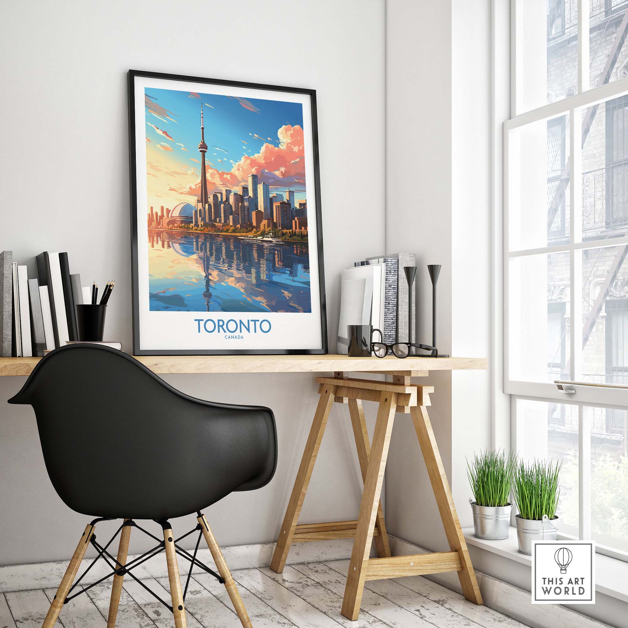 Toronto Wall Art Print