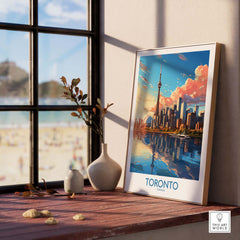 Toronto Wall Art Print