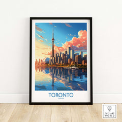 Toronto Wall Art Print
