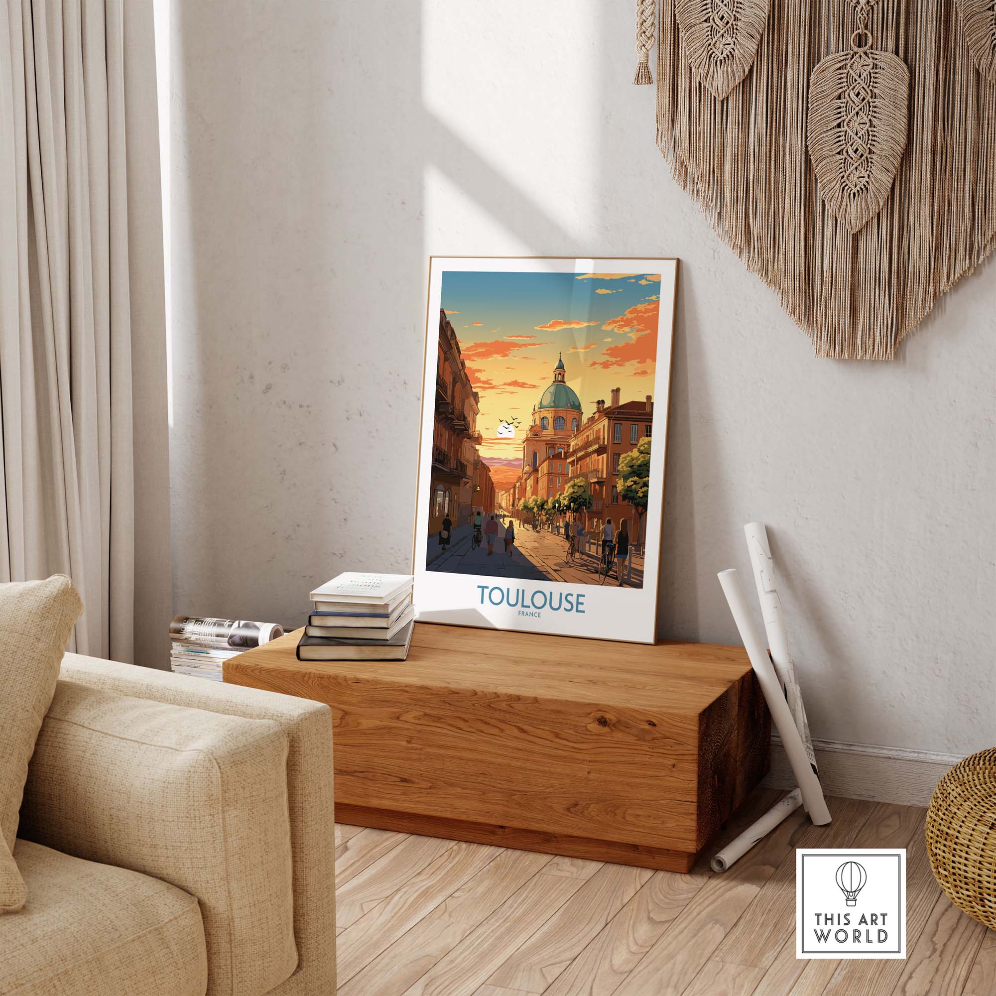 Toulouse Print