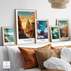 Toulouse Print