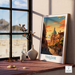 Toulouse Print